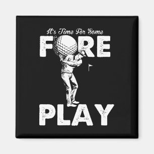 Foreplay Innuendo Funny Golf Adult Humour Magnet
