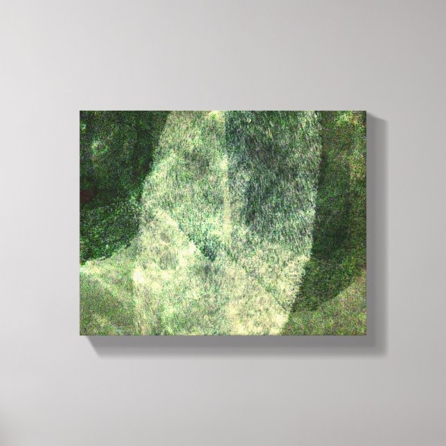 Forest Abstract modern art Canvas Print (Front)
