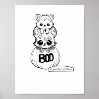 Forest and Archer Colour Your Own Poster