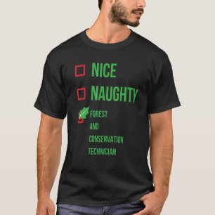 Forest And Conservation Technician Christmas T-Shirt