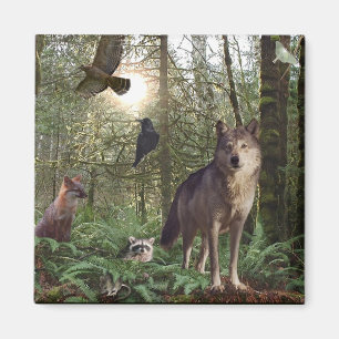 Forest Animals Gifts Magnet