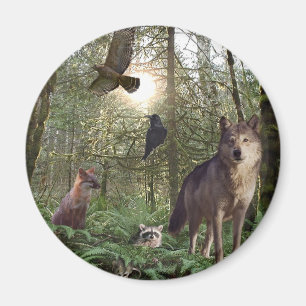 Forest Animals Gifts Magnet