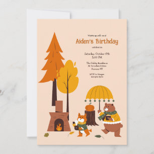 Forest Animals Warm-up Invitation