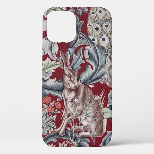 Forest Animals, William Morris Case-Mate iPhone Ca Case-Mate iPhone Case (Back)