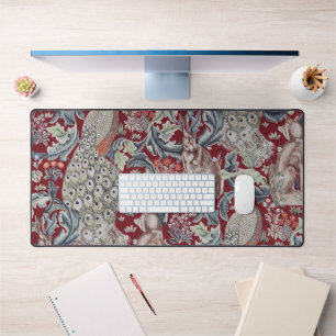 Forest Animals, William Morris Desk Mat