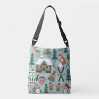 Forest Animals: Winter Vintage Seamless.