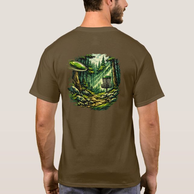 Forest Basket  T-Shirt (Back)