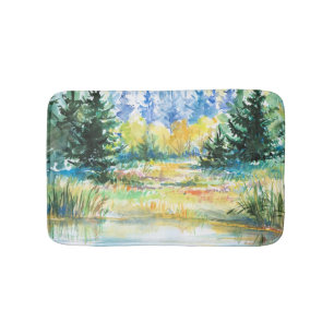 Forest Bath Mat