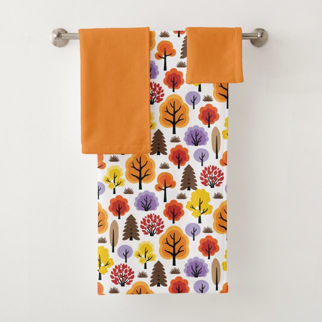 Forest Bath Towel Set (Insitu)
