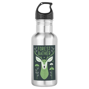 Forest Bather Deer 532 Ml Water Bottle