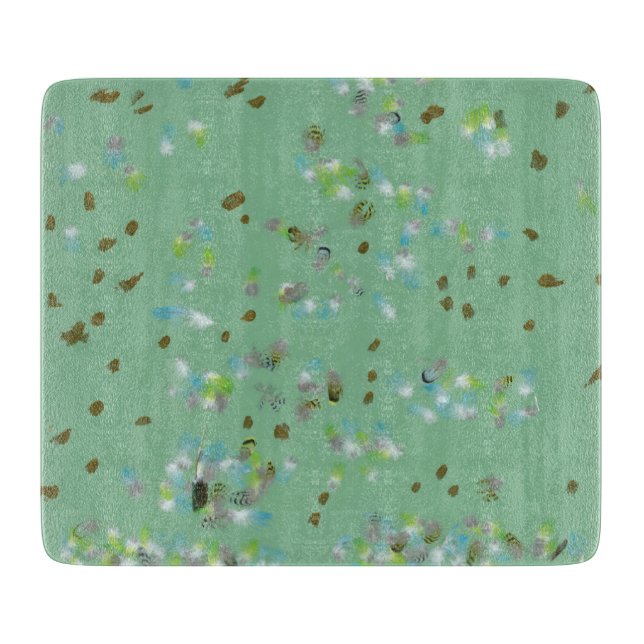 Forest Birds Cutting Board (Front)