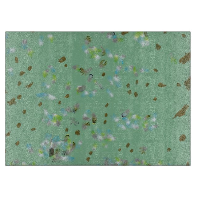 Forest Birds Cutting Board (Front)