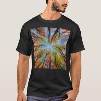 Forest Bloom Abstract T-Shirt