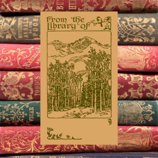 Forest  bookplate