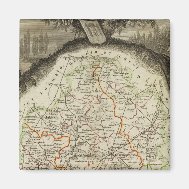 Forest Boundaries Magnet (Front)