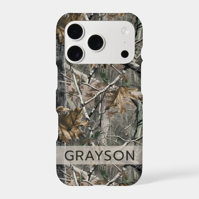 Forest Branches Camouflage Personalised (Back)