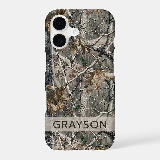 Forest Branches Camouflage Personalized (Back)