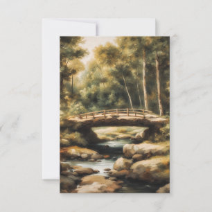 Forest Bridge - 4 Card