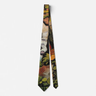 Forest Brook by August Macke Vintage Expressionism Tie