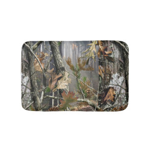 Forest Camo Bath Mat