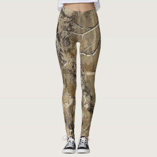 Forest Camo Pattern Leggings