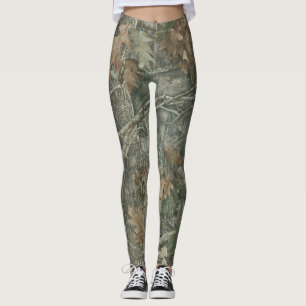 Forest Camo Pattern Leggings
