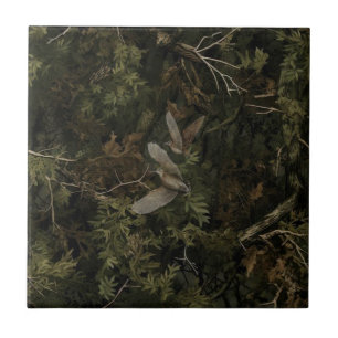 Forest Camo with Woodcock  Tile
