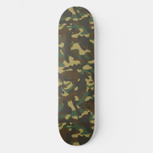 Forest Camouflage Skateboard