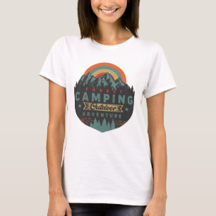 Forest Camping Outdoor Adventure T-Shirt