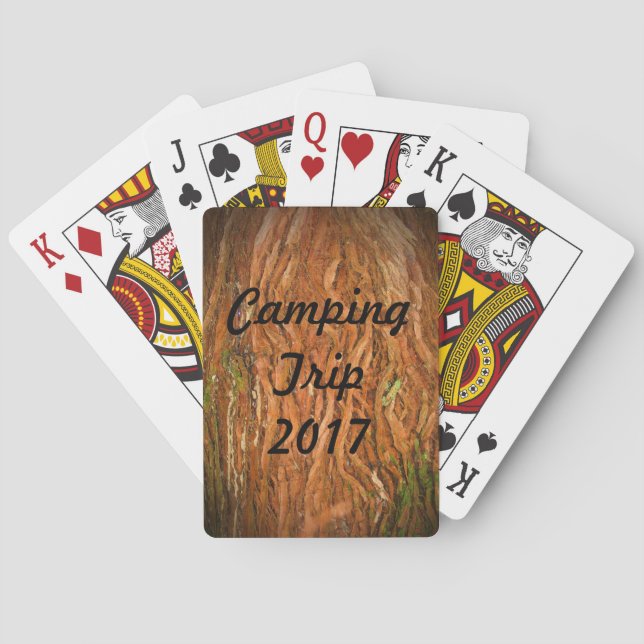 Forest Camping Playing Cards (Back)