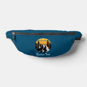 Forest Camping Trip Custom Bum Bags