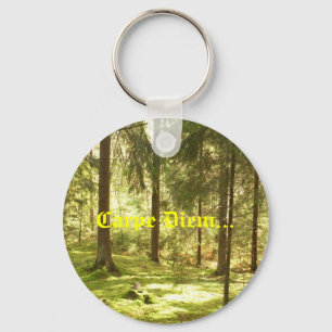 Forest - Carpe Diem Key Ring