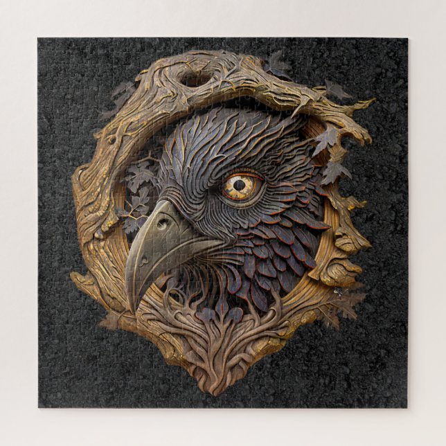 Forest Carving Puzzle (Vertical)