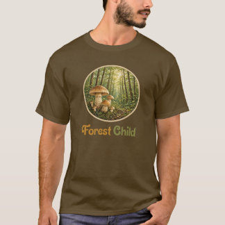 Forest Child Cottage Core Design T-Shirt