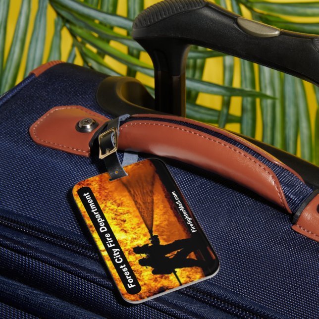 Forest City Fire Department Fire Department Tag (Front Insitu 1)