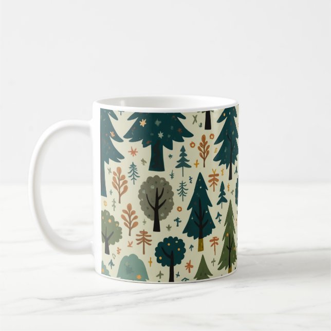 forest coffee mug (Left)