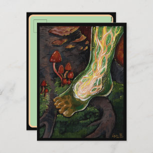 Forest Connection~Roots Holiday Postcard