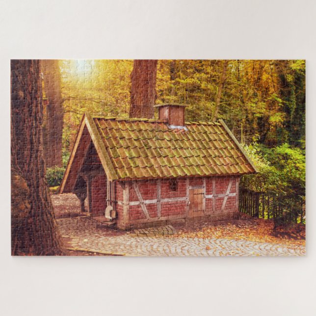 forest cottage puzzle (Horizontal)