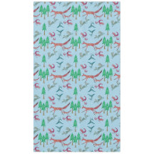 Forest Creatures Tablecloth 