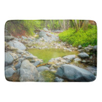 Forest Creek Bath Mat | Woodland Nature Decor