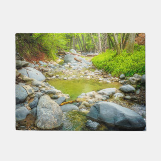 Forest Creek Doormat | Woodland Nature Decor