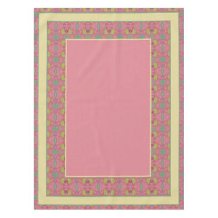 Forest Daisy Floor w/Name Bath Towel Set Tableclot Tablecloth