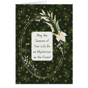 Forest – Dark Cottagecore Birthday Card