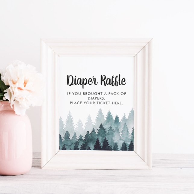 Forest Diaper Raffle Sign (Creator Uploaded)
