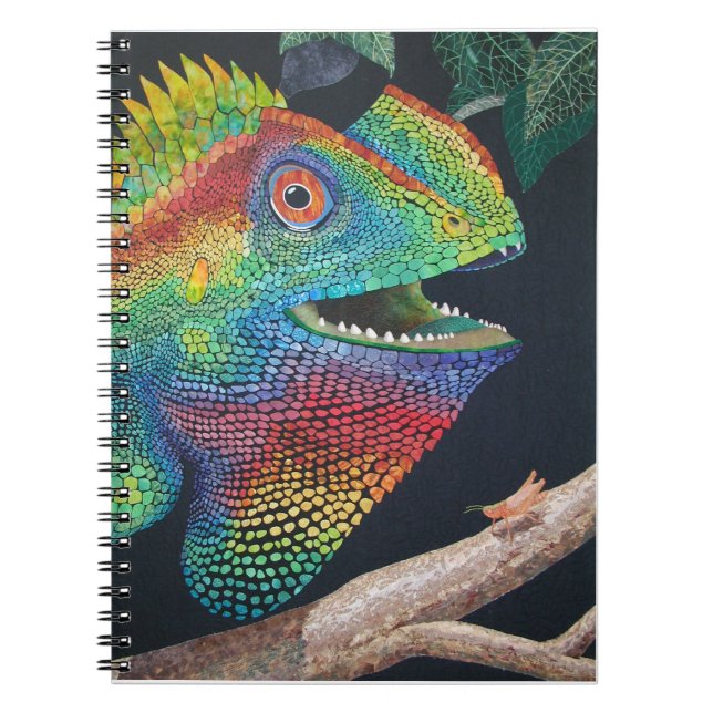 Forest Dragon Spiral Notebook (Front)