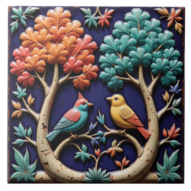 Forest Duet Tile (Front)