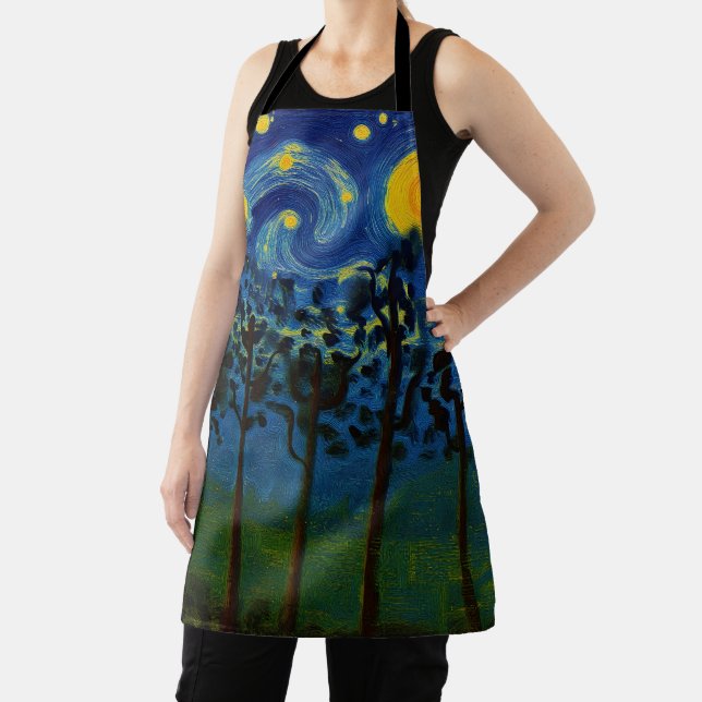 Forest Echoes of Infinity – A Forest Landscape Apron (Insitu)