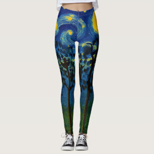 Forest Echoes of Infinity – A Forest Landscape Leggings