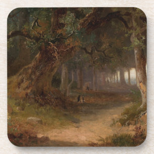 Forest Edge – Józef Szermentowski Coaster
