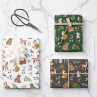 Forest Fable Woodland Animals Greenery Baby